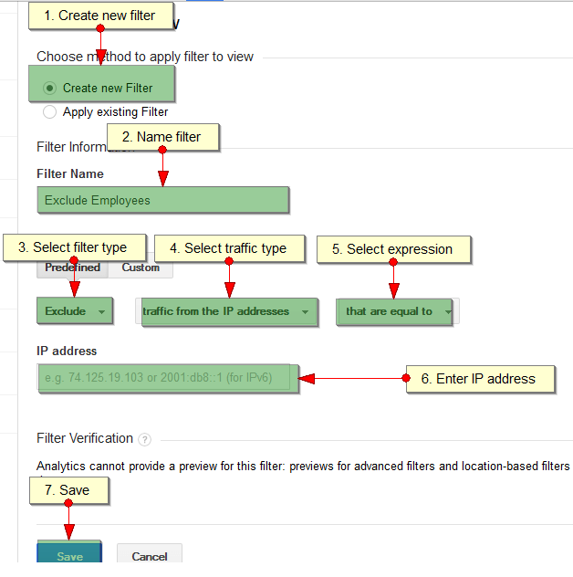 How to Create a Google Analytics Filter