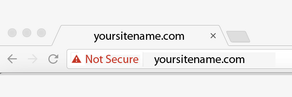 Not Secure Warning in Browser