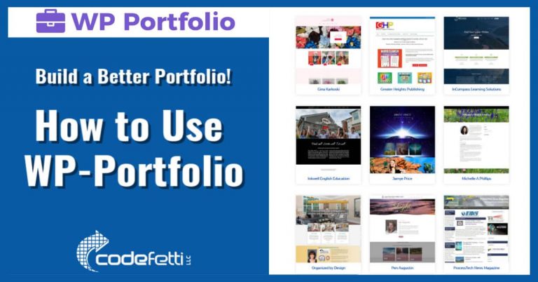 Use WP Portfolio to Build a Better Portfolio