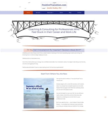 Home Page of PositiveTransition.com
